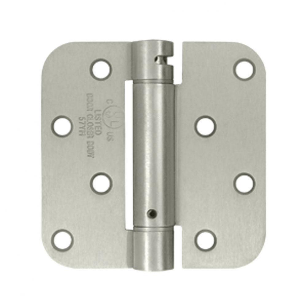 4&apos;&apos; x 4&apos;&apos; x 5/8&apos;&apos; Spring Hinge Benchmark, UL Listed