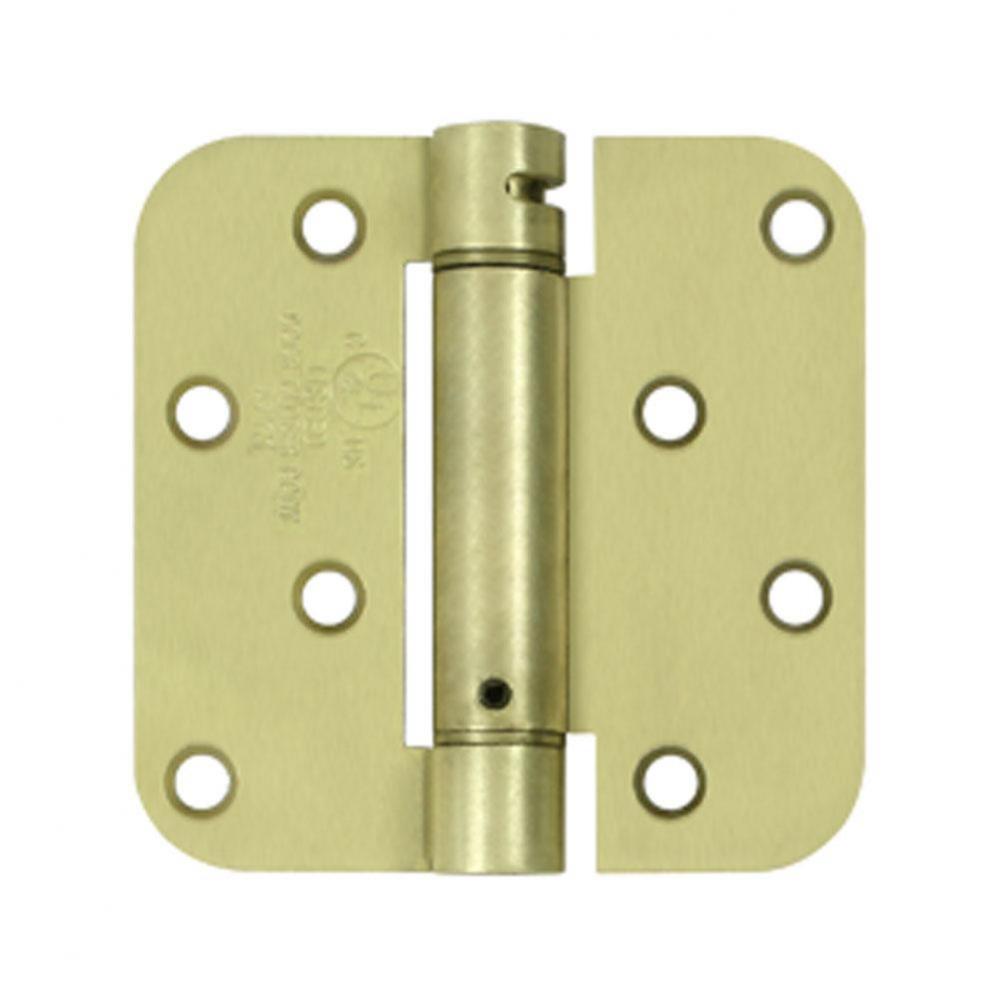 4&apos;&apos; x 4&apos;&apos; x 5/8&apos;&apos; Spring Hinge Benchmark, UL Listed