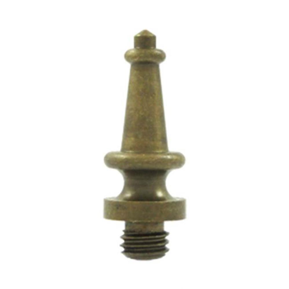 Steeple Tip, Distressed, Solid Brass, US10AN