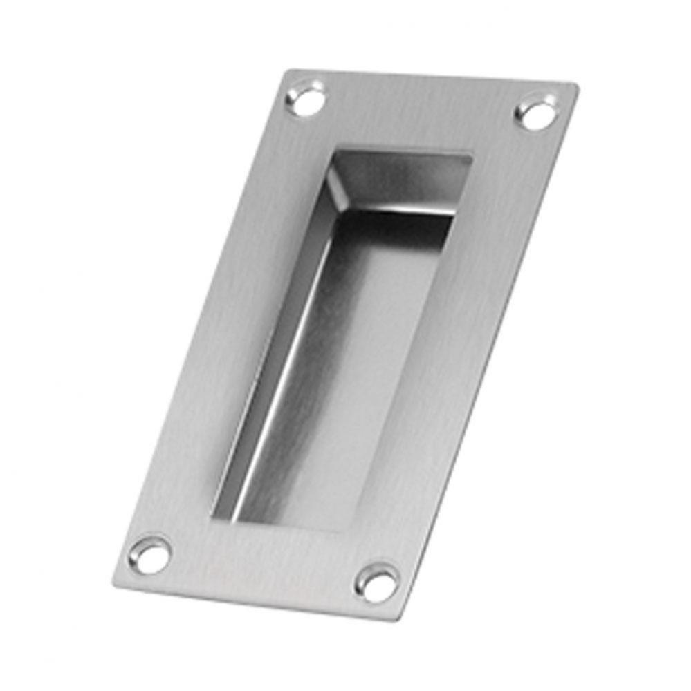 Flush Pull, Rectangular, Stainless Steel, 4&apos;&apos;x 2&apos;&apos;x 1/2&apos;&apos;