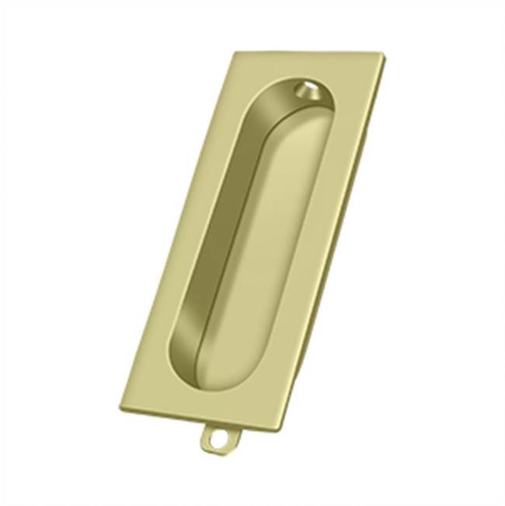 Flush Pull, Rectangle, 3-1/8&apos;&apos; x 1-3/8&apos;&apos; x 1/2&apos;&apos;