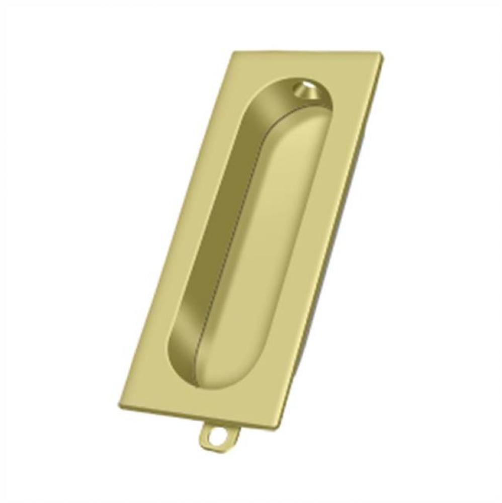 Flush Pull, Rectangle, 3-1/8&apos;&apos; x 1-3/8&apos;&apos; x 1/2&apos;&apos;