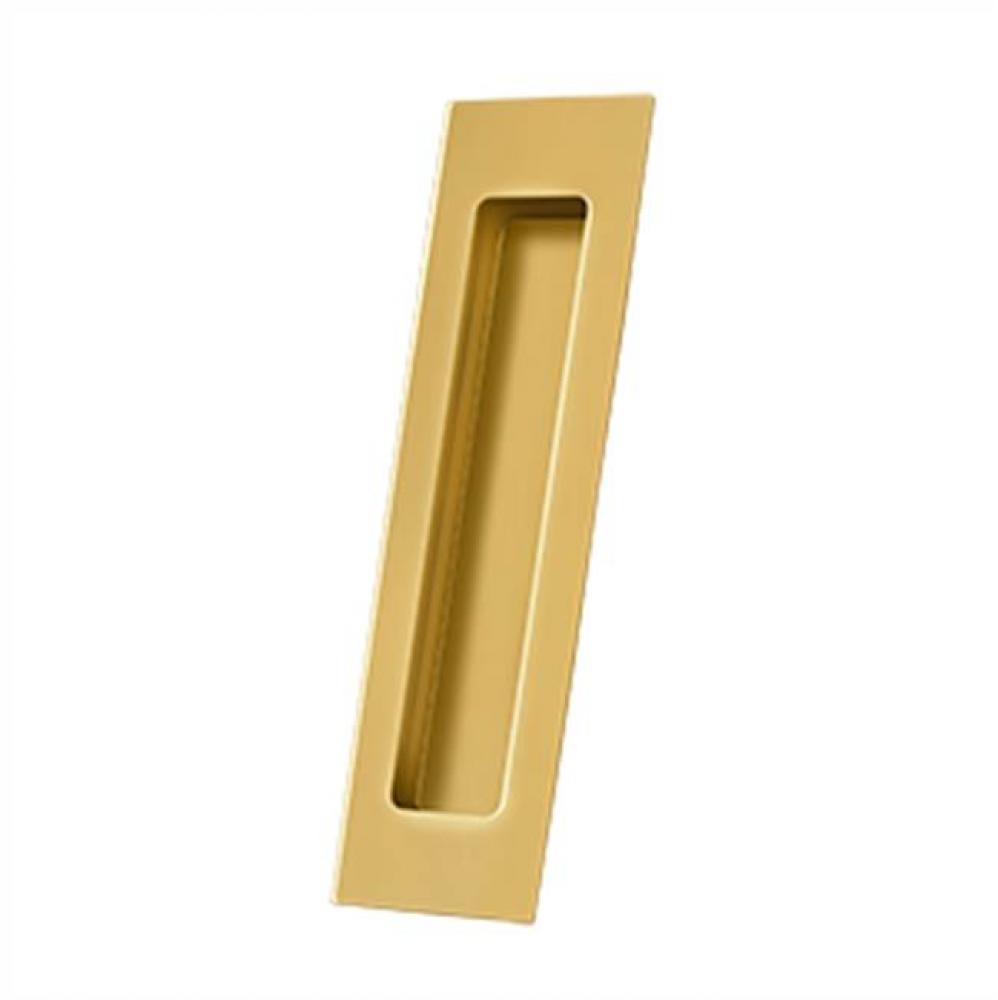 Flush Pull, Rectangular, HD, 7&apos;&apos; x 1-7/8&apos;&apos; x 3/8&apos;&apos;, Solid Brass