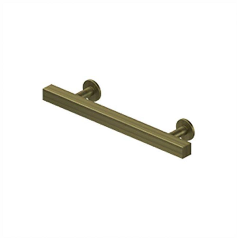 Contemporary Cabinet Pull 4&apos;&apos;, Pommel,  Solid Brass