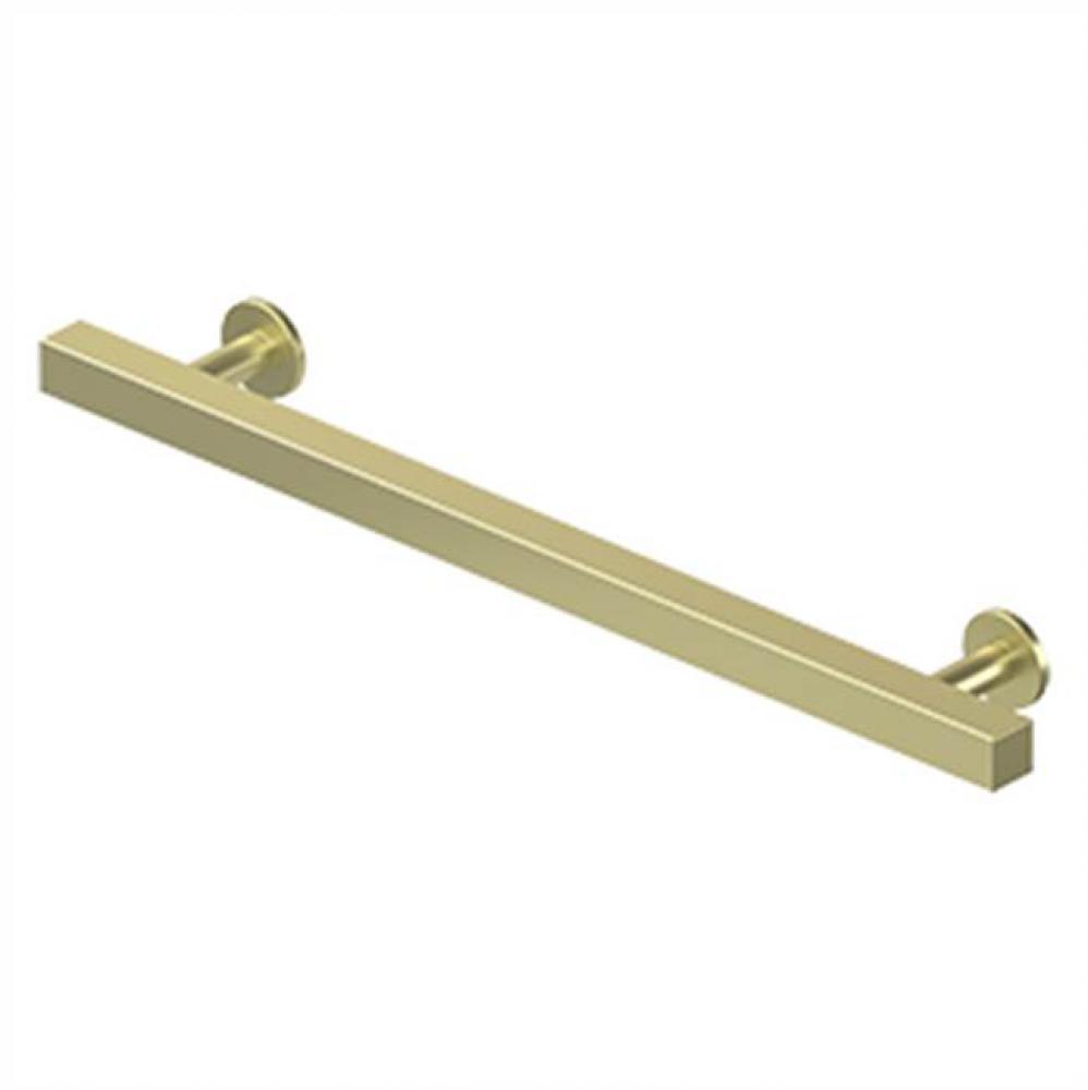 Contemporary Cabinet Pull, 7&apos;&apos;, Pommel, Solid Brass