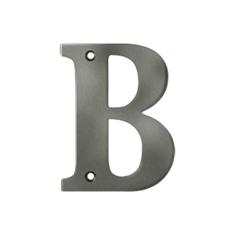 4&apos;&apos; Residential Letter B