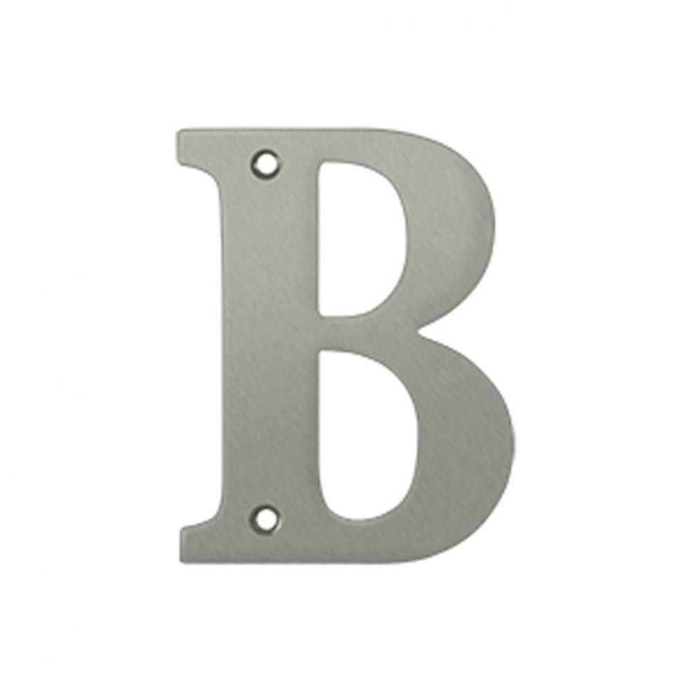 4&apos;&apos; Residential Letter B