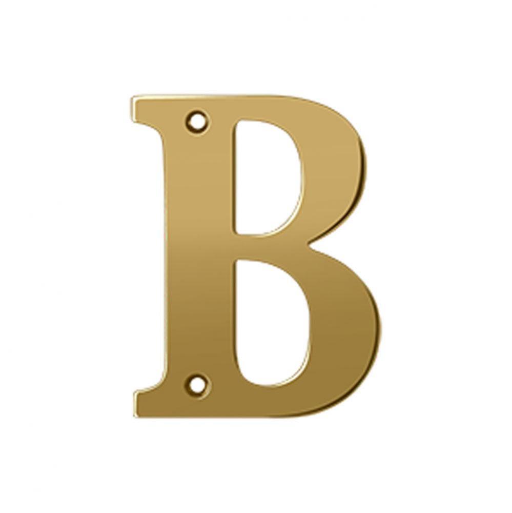 4&apos;&apos; Residential Letter B