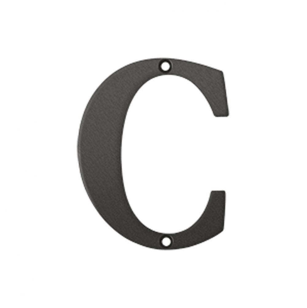 4&apos;&apos; Residential Letter C