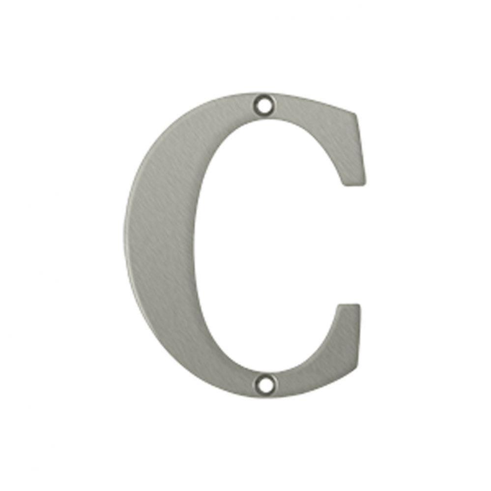 4&apos;&apos; Residential Letter C