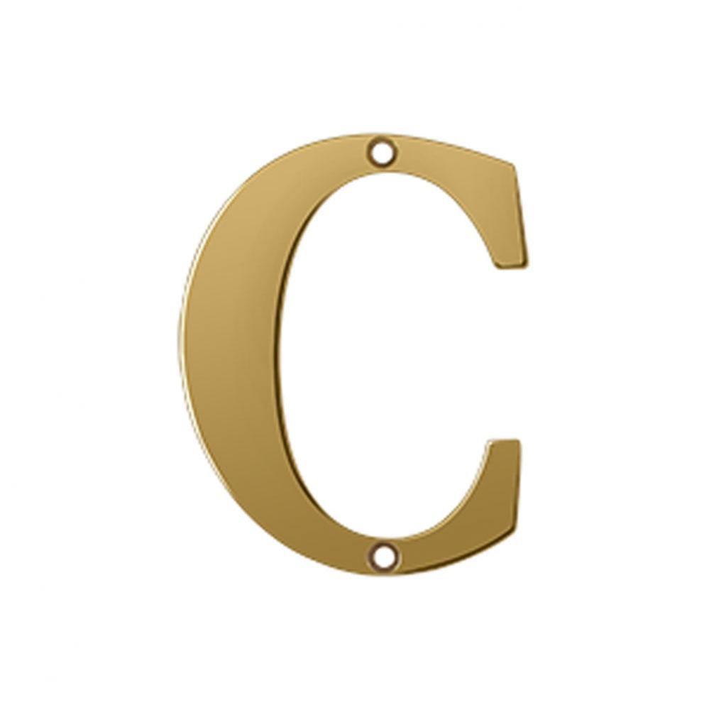 4&apos;&apos; Residential Letter C