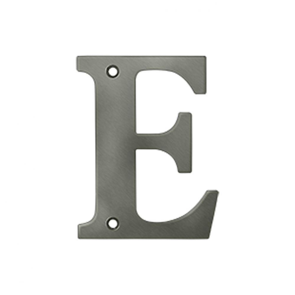 4&apos;&apos; Residential Letter E