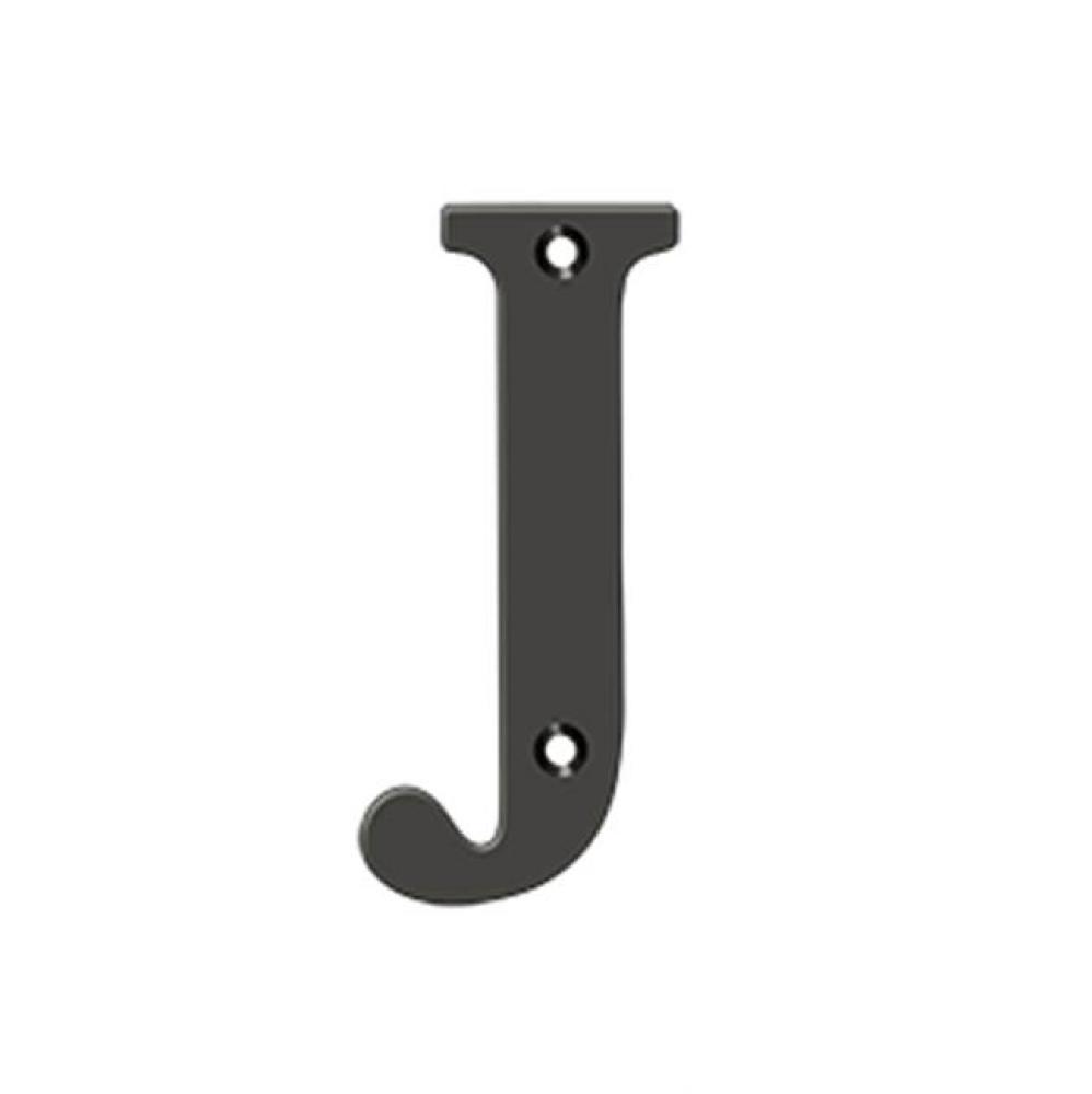 4&apos;&apos; Residential Letter J