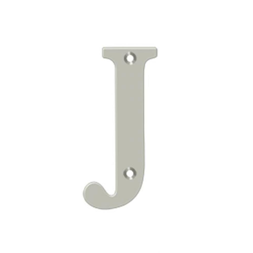 4&apos;&apos; Residential Letter J