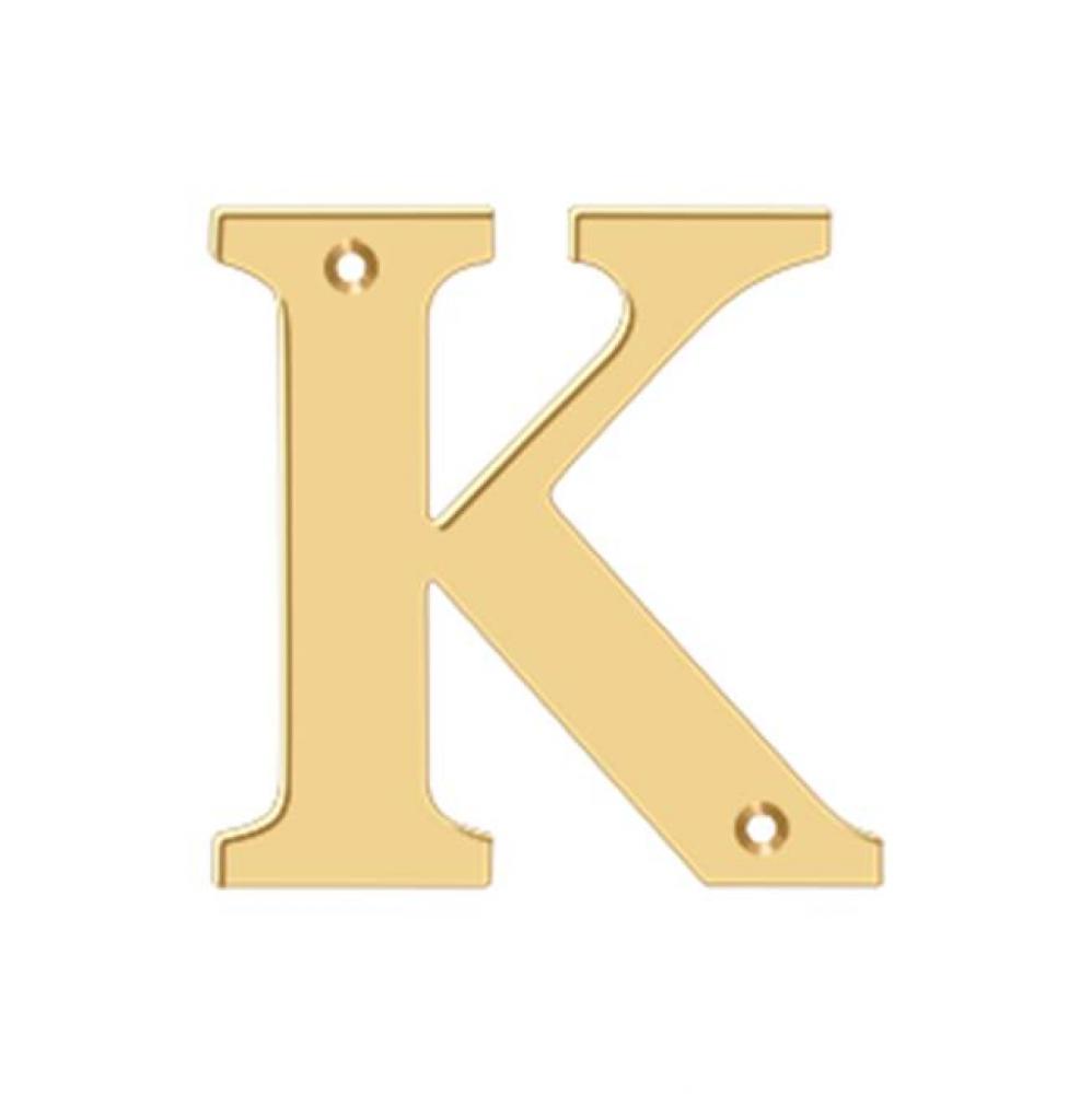 4&apos;&apos; Residential Letter K