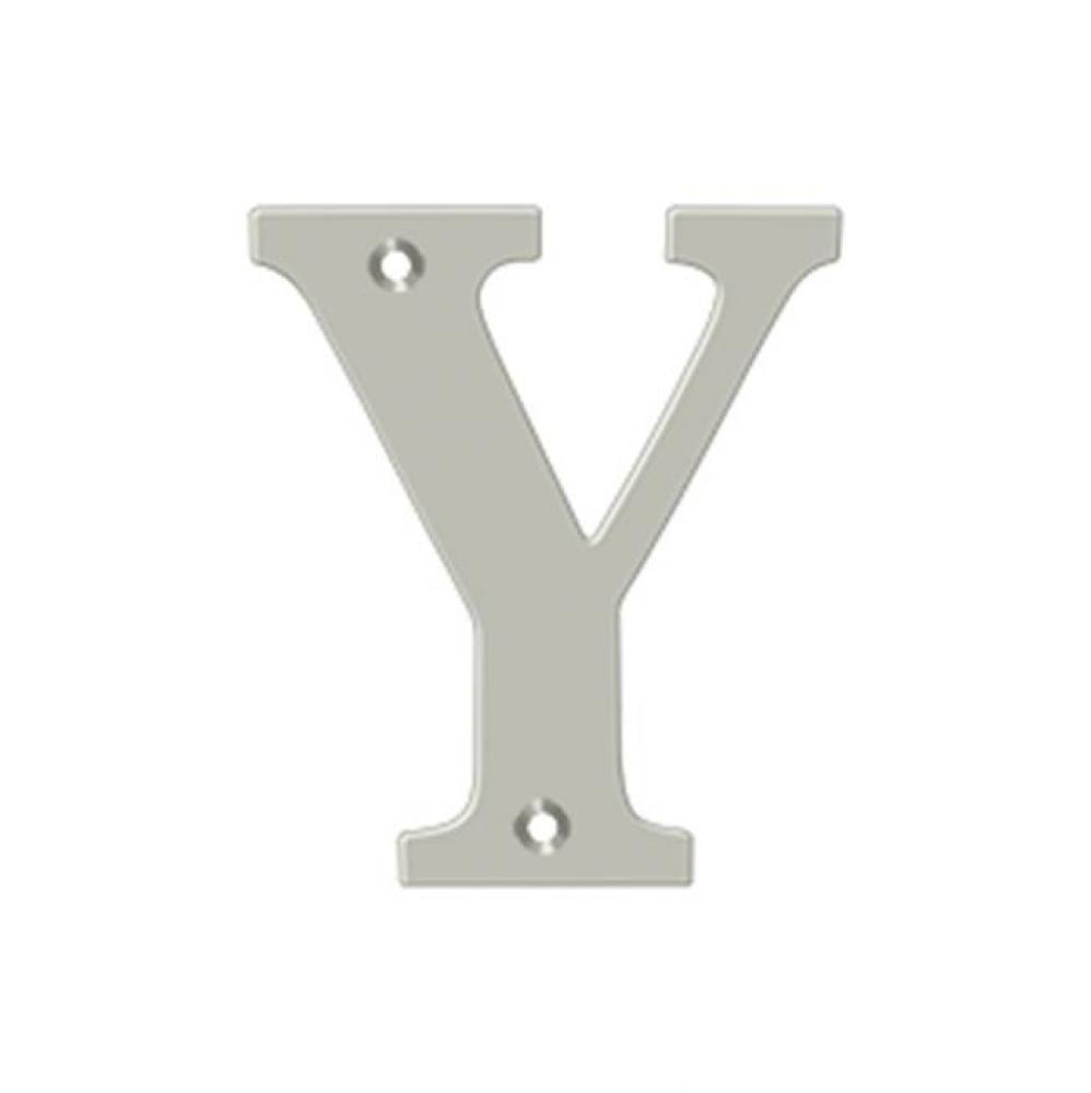 4&apos;&apos; Residential Letter Y