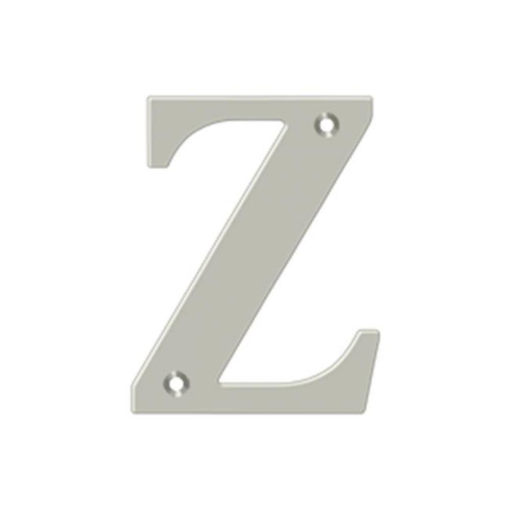 4&apos;&apos; Residential Letter Z