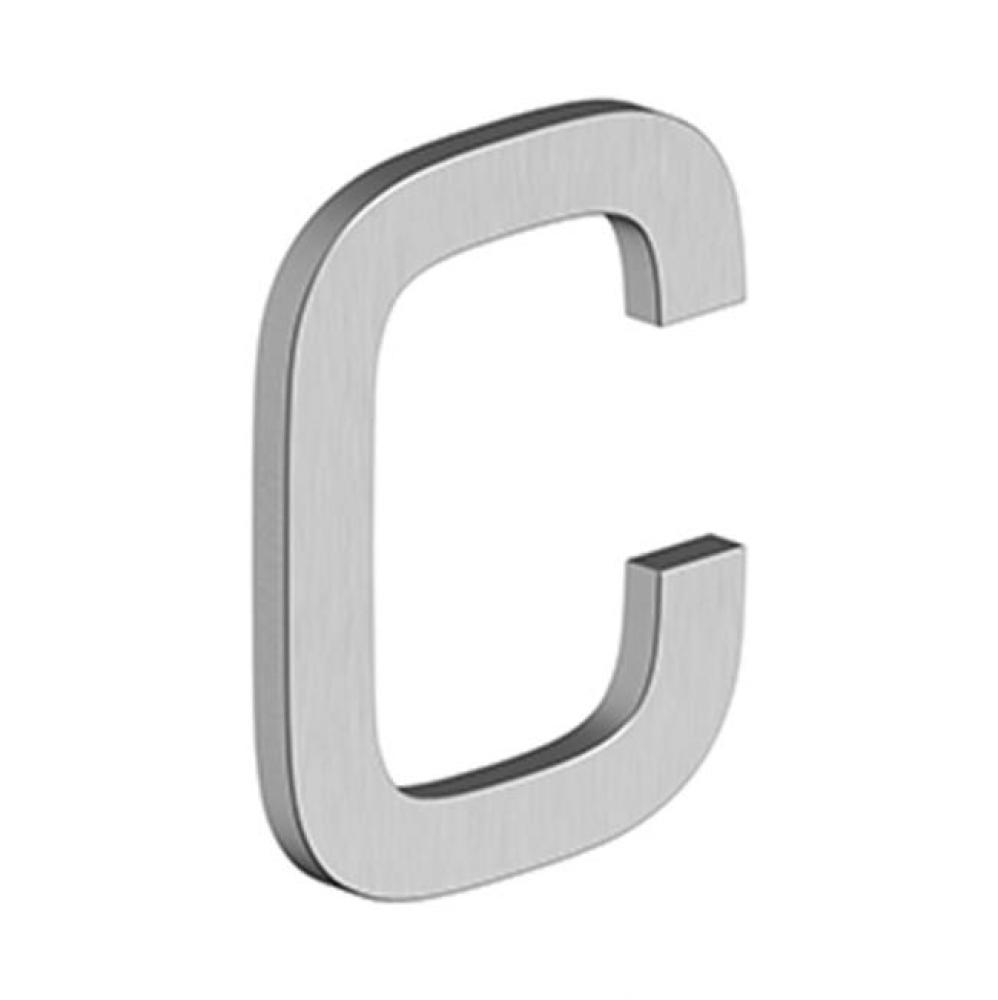 4&apos;&apos; LETTER C, E SERIES WITH RISERS, STAINLESS STEEL