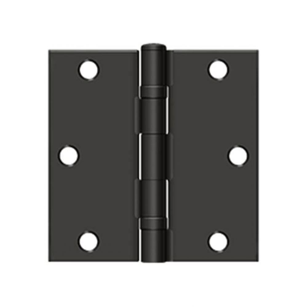 3-1/2&apos;&apos; x 3-1/2&apos;&apos; Square Hinge, Ball Bearing