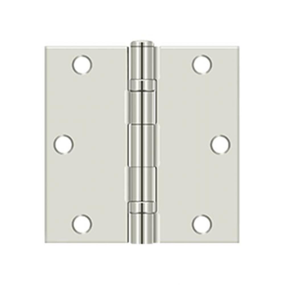 3-1/2&apos;&apos; x 3-1/2&apos;&apos; Square Hinge, Ball Bearing