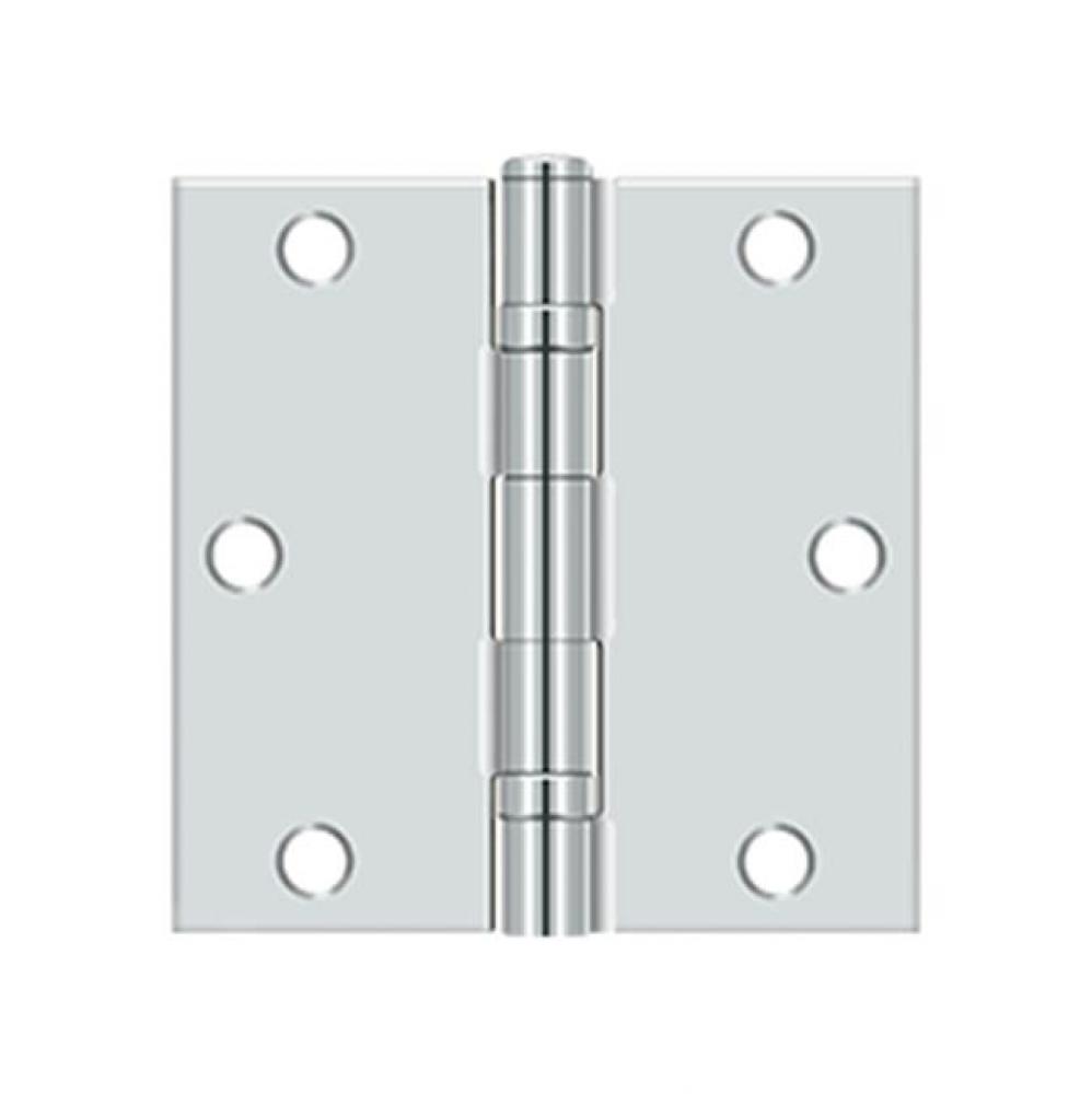 3-1/2&apos;&apos; x 3-1/2&apos;&apos; Square Hinge, Ball Bearing