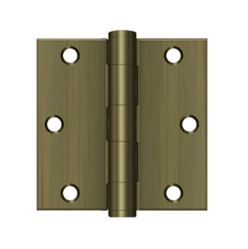 3-1/2&apos;&apos; x 3-1/2&apos;&apos; Square Hinge, HD