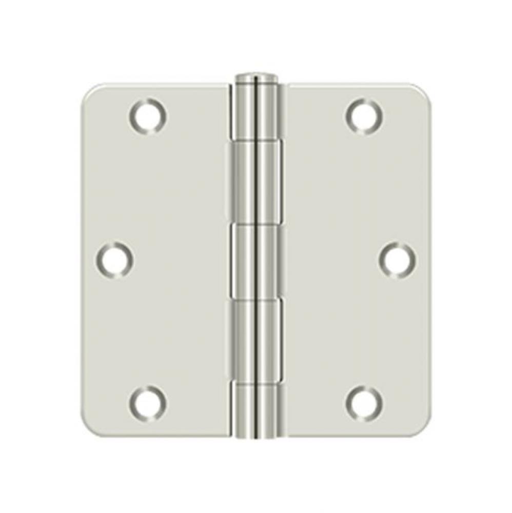 3-1/2&apos;&apos; x 3-1/2&apos;&apos; x 1/4&apos;&apos; Radius Hinge, Residential Thickness