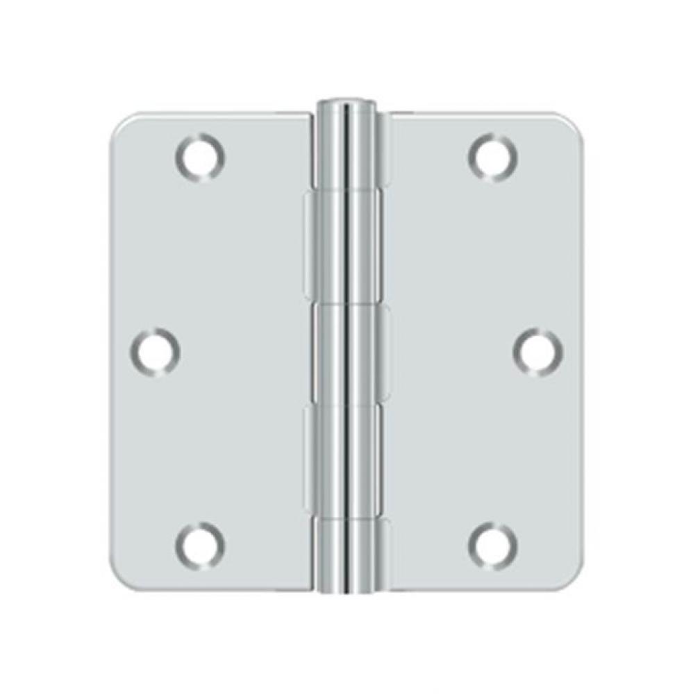 3-1/2&apos;&apos; x 3-1/2&apos;&apos; x 1/4&apos;&apos; Radius Hinge, Residential Thickness