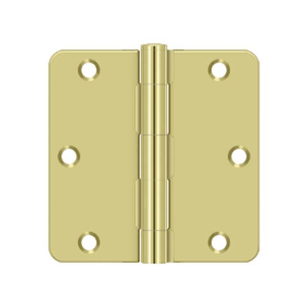 3-1/2&apos;&apos; x 3-1/2&apos;&apos; x 1/4&apos;&apos; Radius Hinge, Residential Thickness