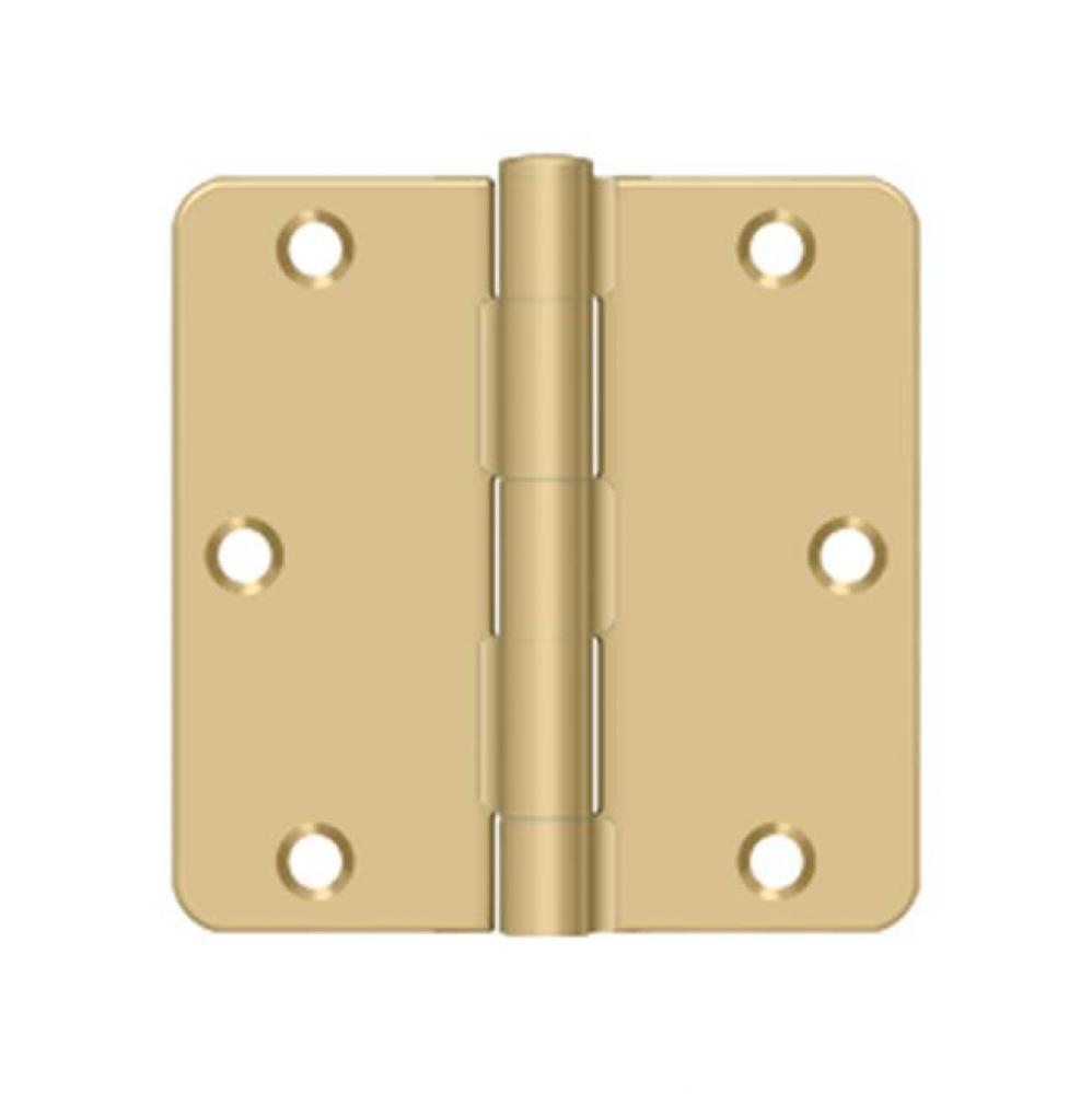 3-1/2&apos;&apos; x 3-1/2&apos;&apos; x 1/4&apos;&apos; Radius Hinge, Residential Thickness