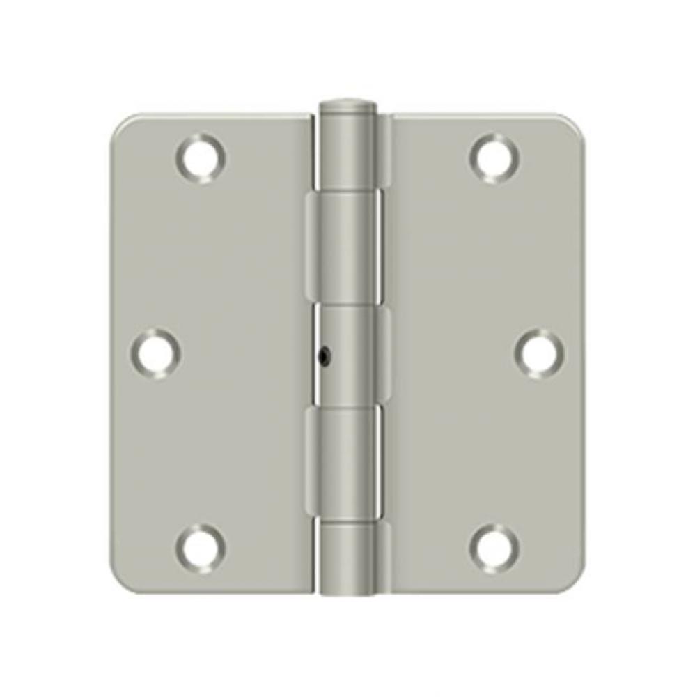 3-1/2&apos;&apos; x 3-1/2&apos;&apos; x 1/4&apos;&apos; Radius Hinge, Residential Thickness