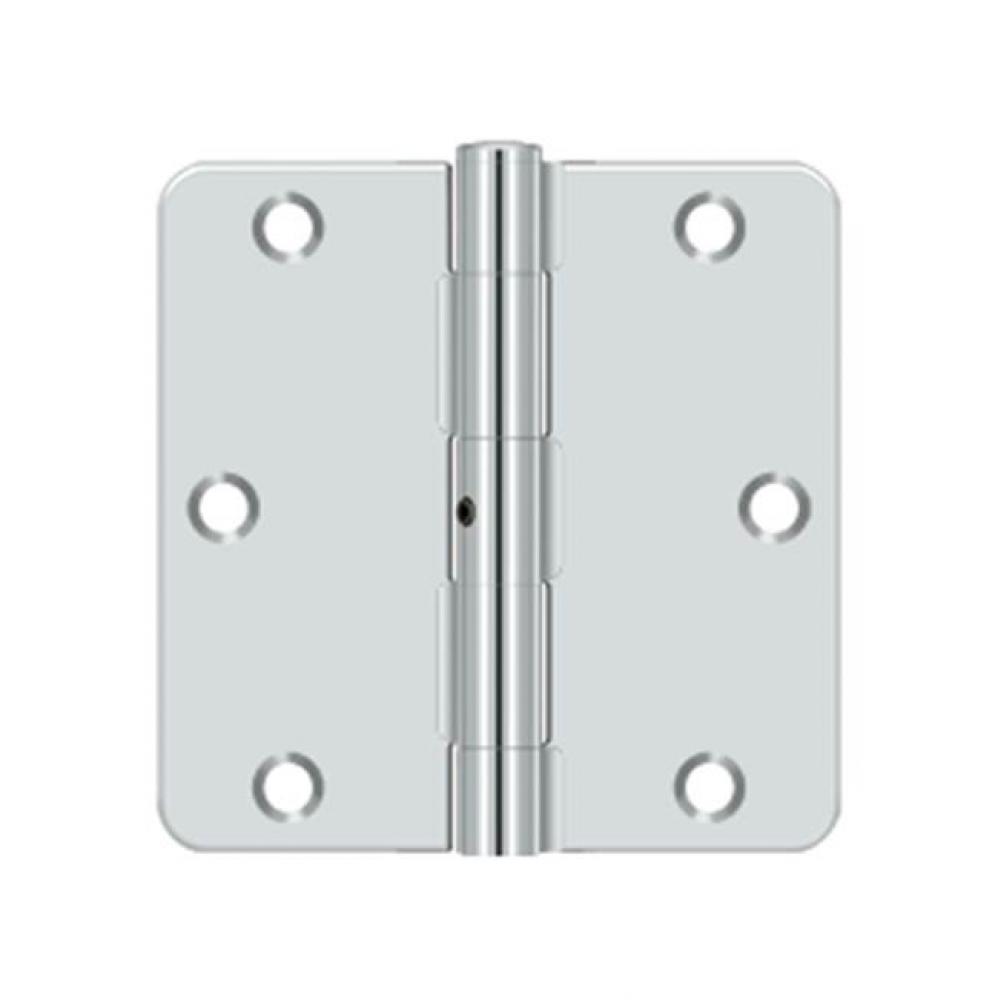 3-1/2&apos;&apos; x 3-1/2&apos;&apos; x 1/4&apos;&apos; Radius Hinge, Residential Thickness