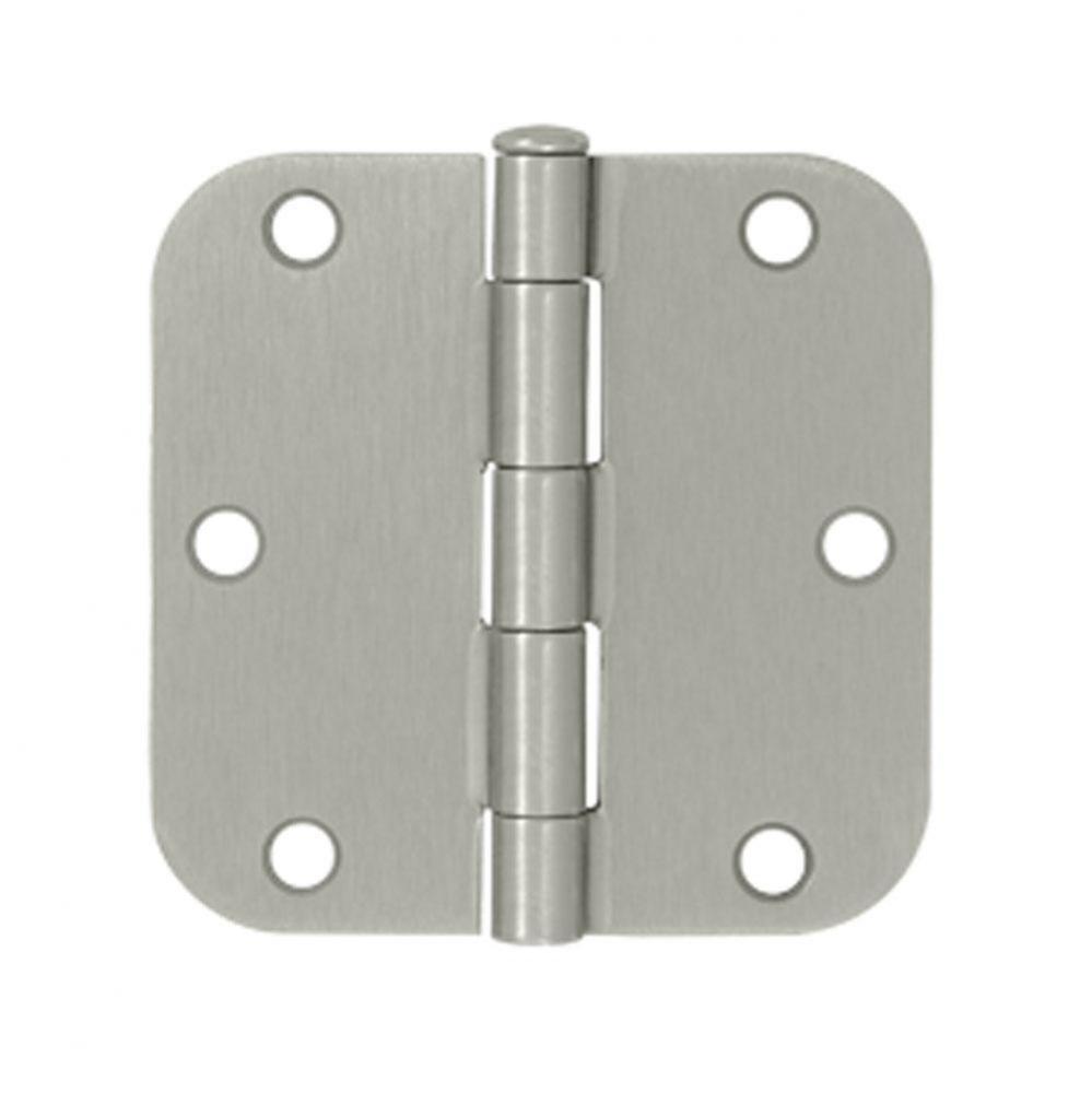 3-1/2&apos;&apos; x 3-1/2&apos;&apos; x 5/8&apos;&apos; Radius Hinge, Residential Thickness