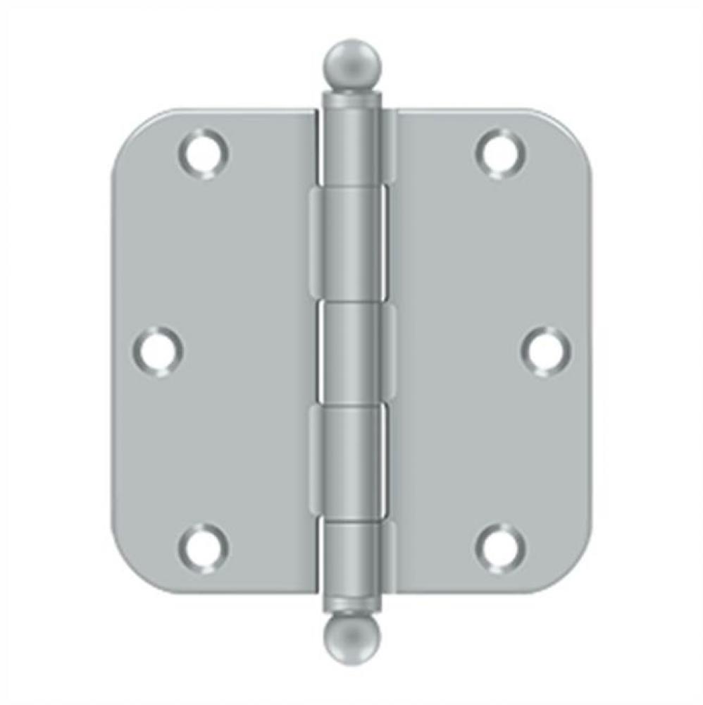 3-1/2&apos;&apos; x 3-1/2&apos;&apos; x 5/8&apos;&apos; Radius Hinge, w/ Ball Tips