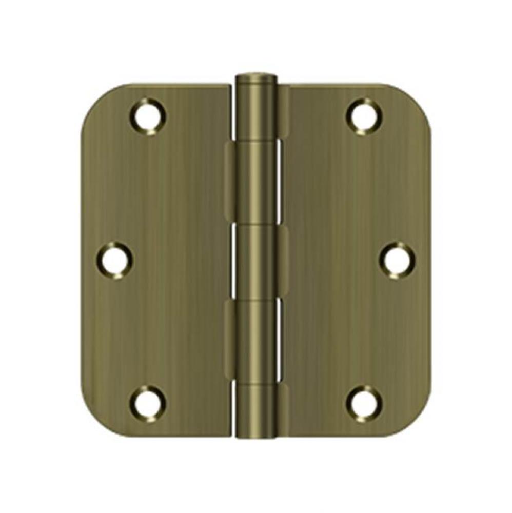 3-1/2&apos;&apos; x 3-1/2&apos;&apos; x 5/8&apos;&apos; Radius Hinge, Residential Thickness