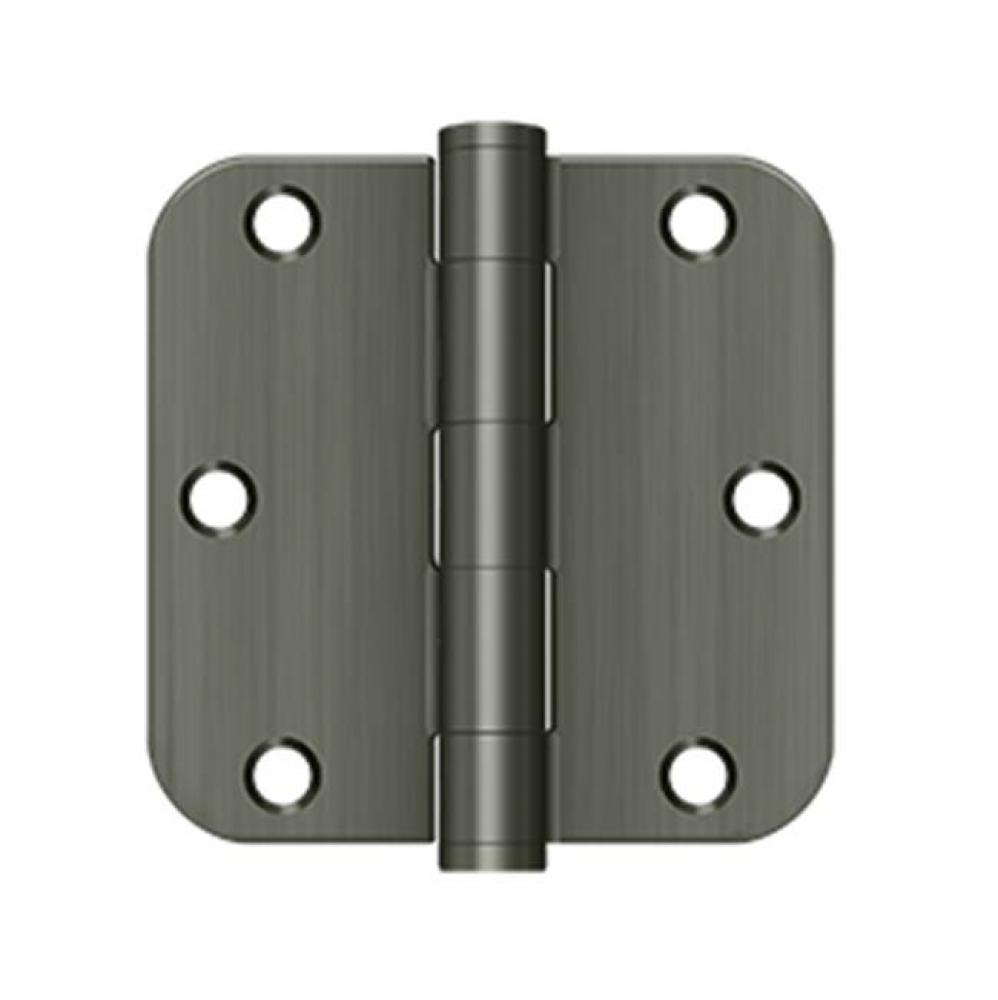 3-1/2&apos;&apos; x 3-1/2&apos;&apos; x 5/8&apos;&apos; Radius Hinge, HD