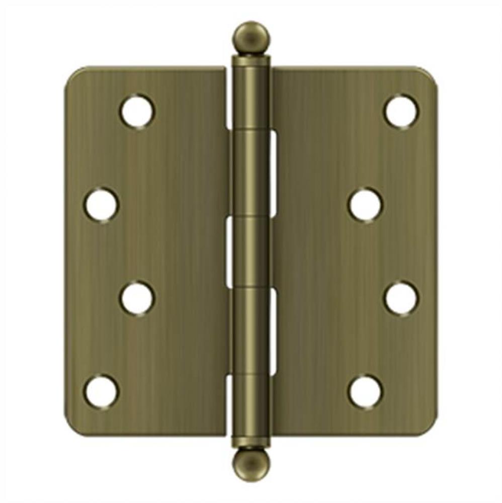 4&apos;&apos; x 4&apos;&apos; x 1/4&apos;&apos; Radius Hinge, w/ Ball Tips