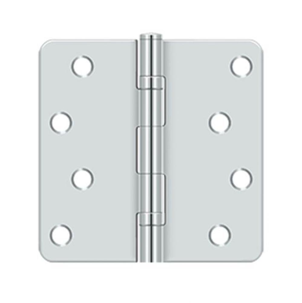 4&apos;&apos; x 4&apos;&apos; x 1/4&apos;&apos; Radius Hinge, Ball Bearings, Residential