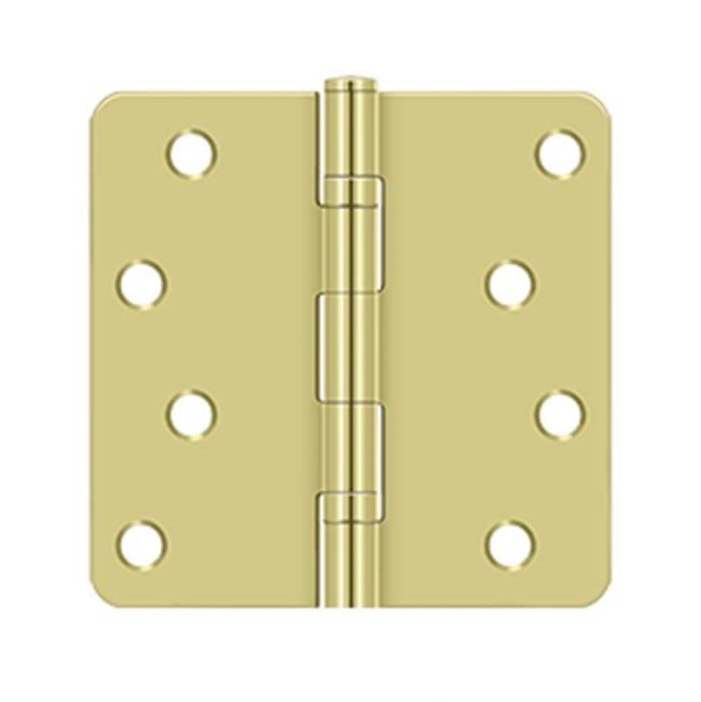 4&apos;&apos; x 4&apos;&apos; x 1/4&apos;&apos; Radius Hinge, Ball Bearings, Residential