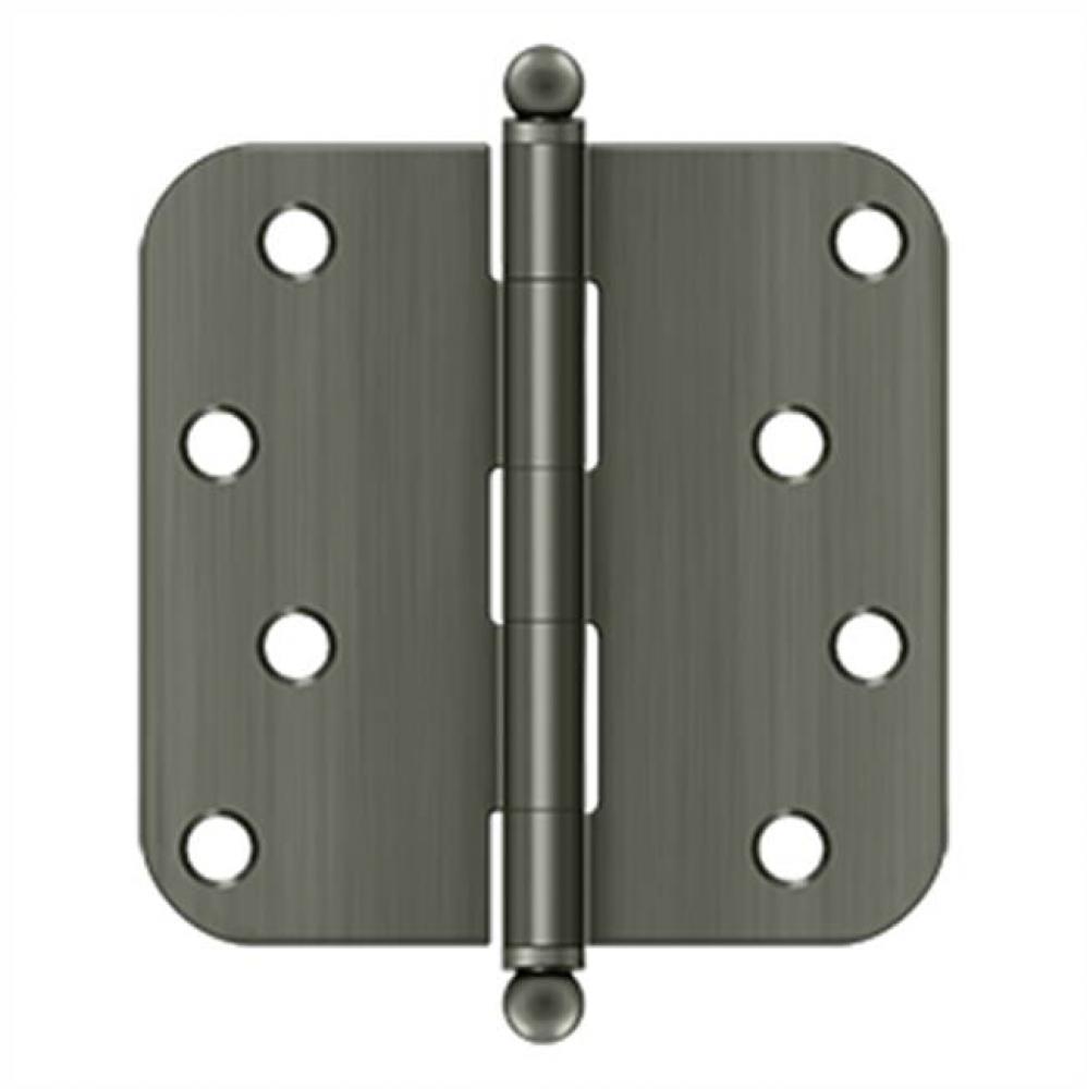 4&apos;&apos; x 4&apos;&apos; x 5/8&apos;&apos; Radius Hinge, w/ Ball Tips