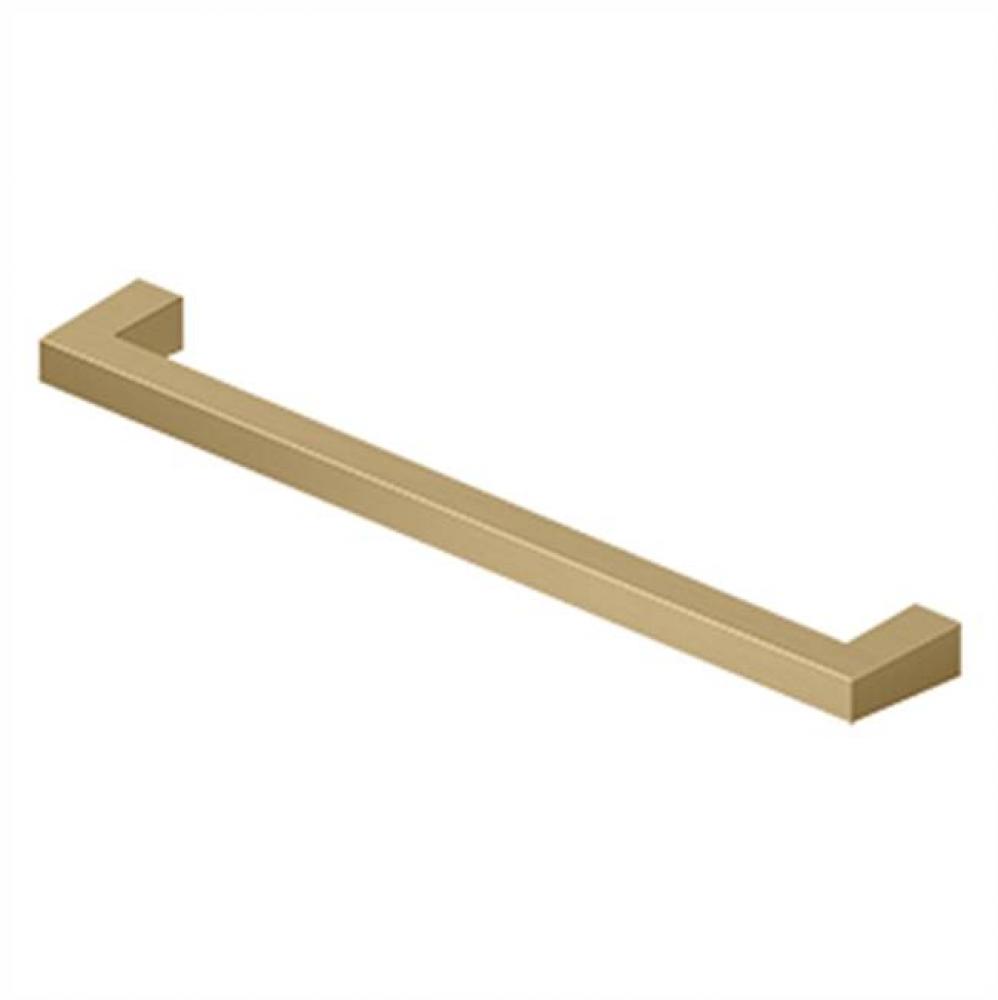 Modern Square Bar Pull, 8&apos;&apos;, HD, Solid Brass