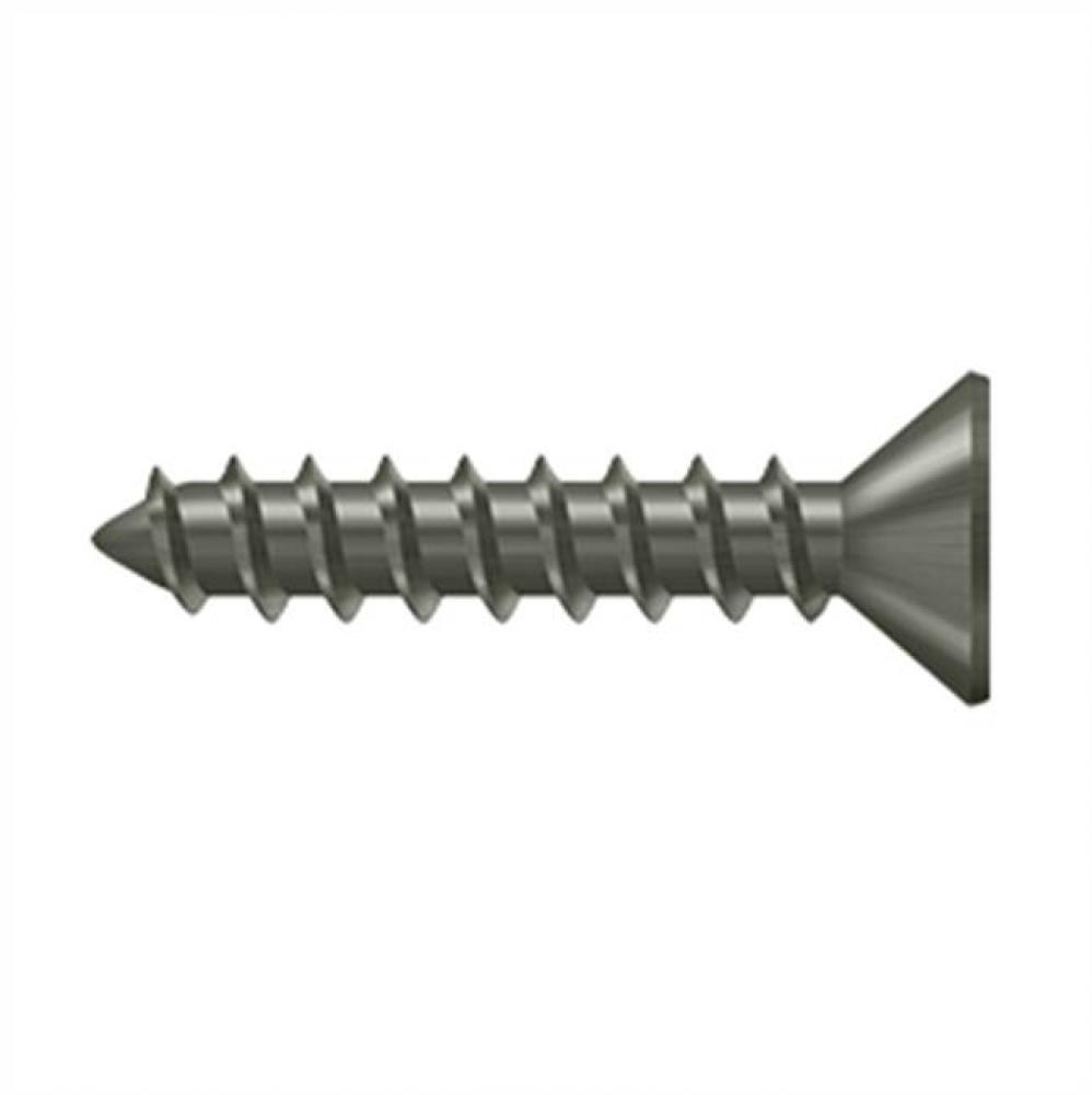 Wood Screw, Steel, No.10 x 1&apos;&apos;