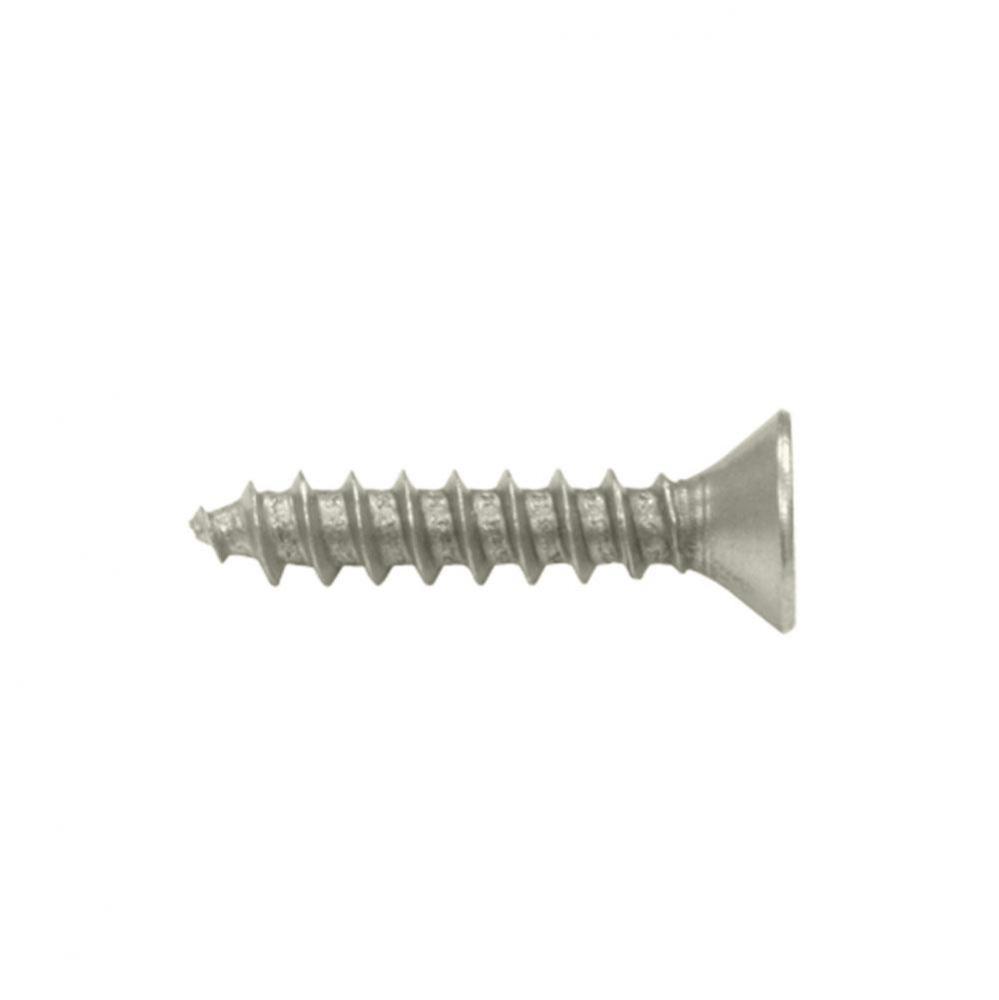 Wood Screw, Steel, No.10 x 1&apos;&apos;