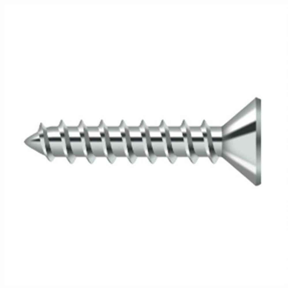 Wood Screw, Steel, No.10 x 1&apos;&apos;