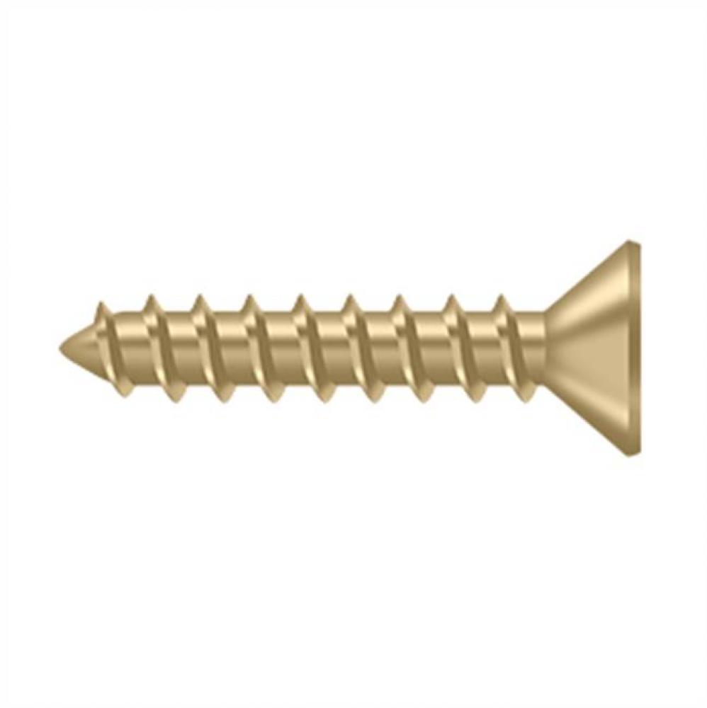 Wood Screw, Steel, No.10 x 1&apos;&apos;