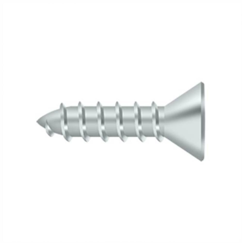 Wood Screw, Steel, No.10 x 3/4&apos;&apos;