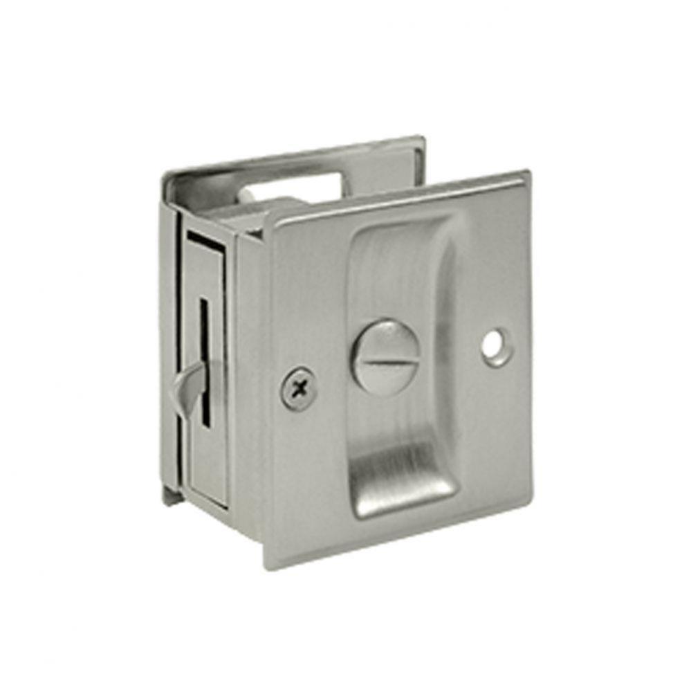 Pocket Lock, 2-1/2&apos;&apos; x 2-3/4&apos;&apos; Privacy