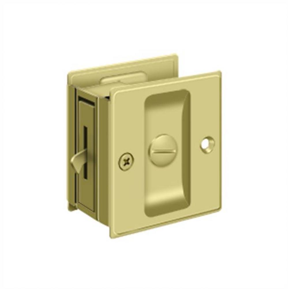 Pocket Lock, 2-1/2&apos;&apos; x 2-3/4&apos;&apos; Privacy