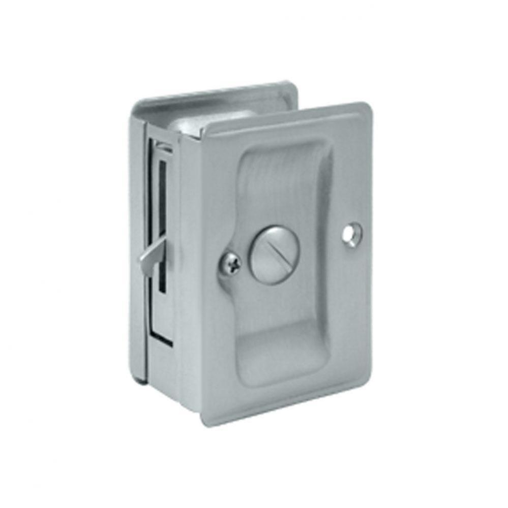 HD Pocket Lock, Adjustable, 3-1/4&apos;&apos; x 2-1/4&apos;&apos; Privacy