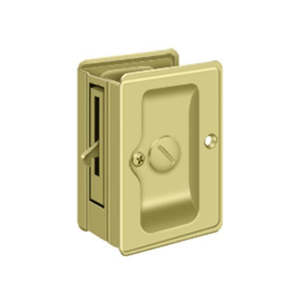 HD Pocket Lock, Adjustable, 3-1/4&apos;&apos; x 2-1/4&apos;&apos; Privacy